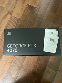 Nvidia RTX 4070 founder edition