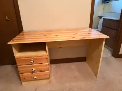 Wood desk, View more