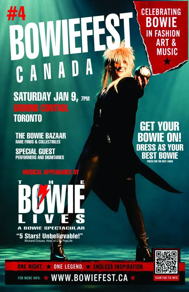 #4Bowie Fest Canada Jan 9 2027