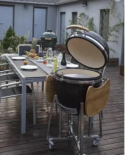 Kamado Viemoi 21'' BBQ, FOUR, FUMOIR,Distribution DWP, View more