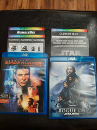 Bluray Movies and digital codes for sale