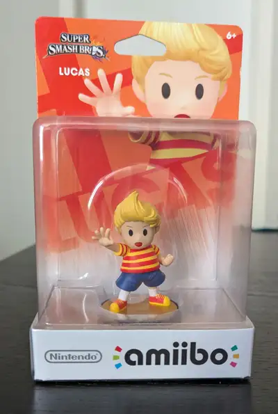 Lucas Amiibo - In Box, Unopened, View more