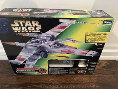 Vintage Star Wars X-Wing Fighter Playset in Box, View more