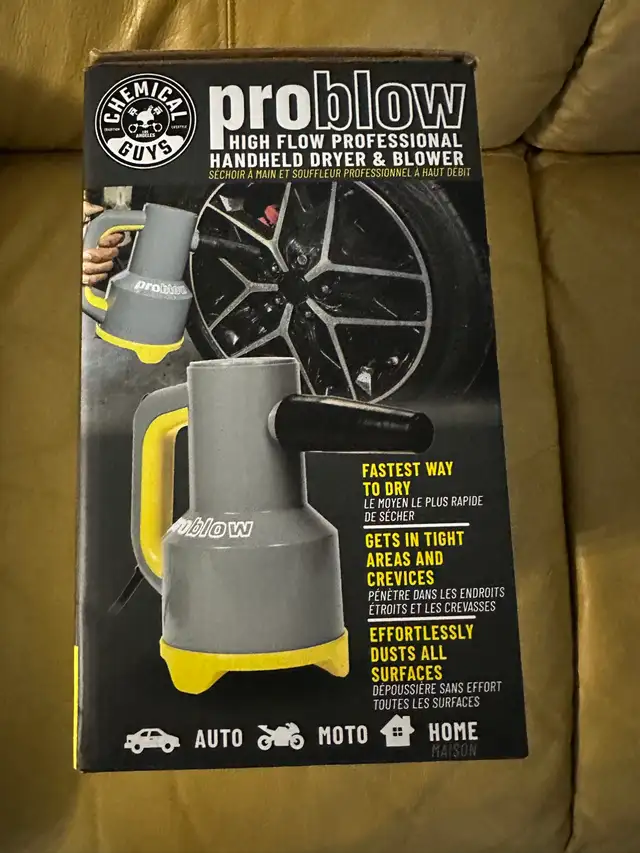Chemical Guys ProBlow High Flow Handheld Dryer & Blower in Vacuums in Oakville / Halton Region - Image 5