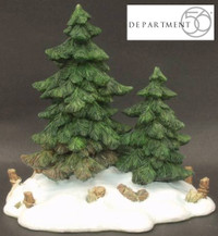 Christmas Village TREES by Dept 56 - BUY ONE GET ONE FREE