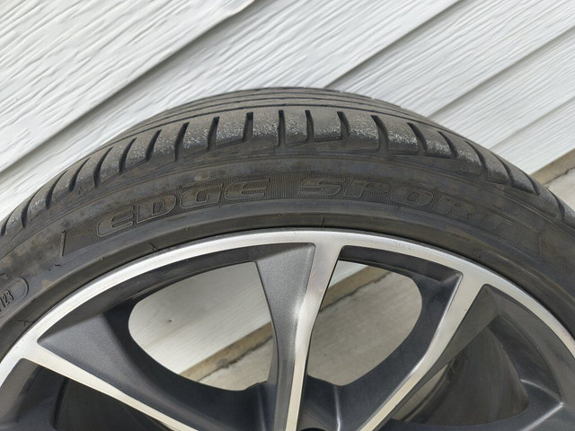Full set Audi S4 Wheels19x8.5 ET40 on 235/45R19 tires in Tires & Rims in City of Toronto - Image 3