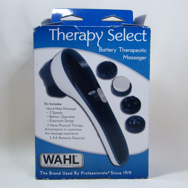Wahl Therapeutic Hand Held Massager 5 Attachments 2 Speeds in Health & Special Needs in City of Toronto - Image 2