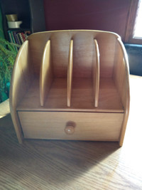 Wood Organizer with Drawer (Martindale Pick Up)