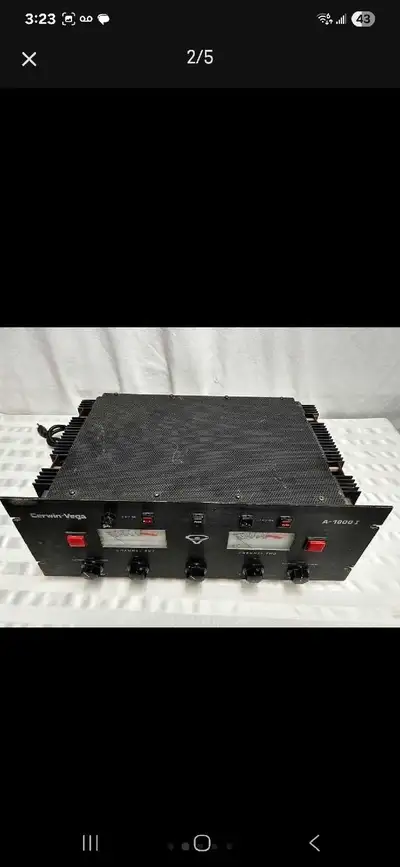 Cerwin Vega A-1200 II Amplifier, View more