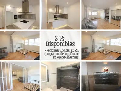 Loft 3 ½ lumineux à louer à deux pas du métro Langelier -- à partir de 1365$/mois Situé à Mercier–Ho...