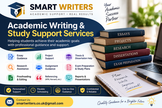 Smart Writers Academic Tutoring and Study Support
