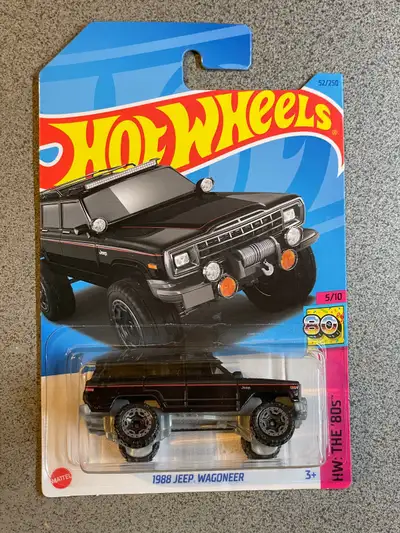Hot wheels Jeep Wagoneer Matt black, View more