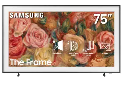 SAMSUNG 75" THE FRAME TV NEO QLED 4K SMART TV, View more