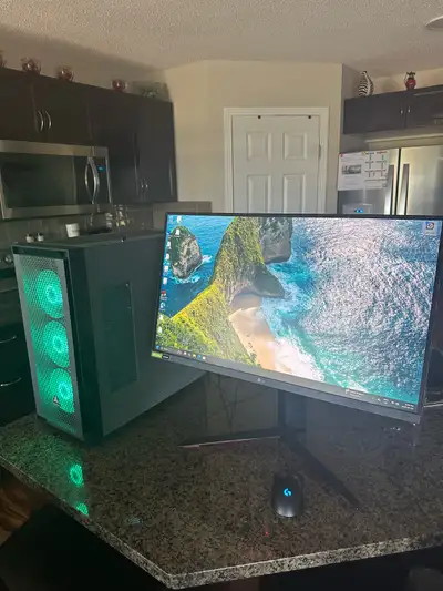 Gaming PC w/ Monitor, View more