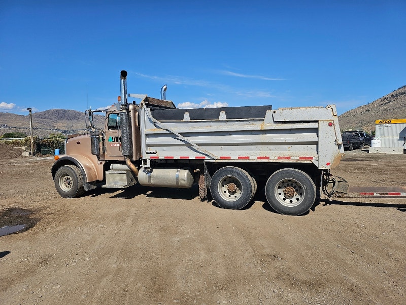 2008 Peterbuilt Dump Truck and Pup Heavy Equipment Kamloops Kijiji