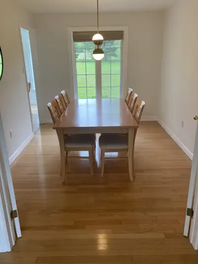Dining table and 6 Chairs, View more