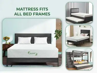 ViscoLogic Mattress 10 Inch Queen Size Mattress, View more