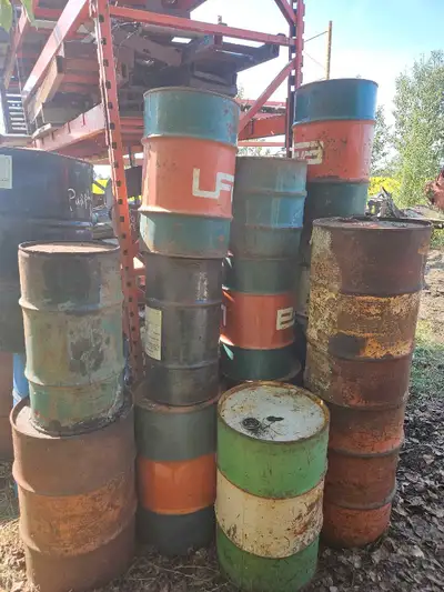 We have a large selection of oil drums for sale. Different sizes, steel, plastic, HD galvanized. Sma...