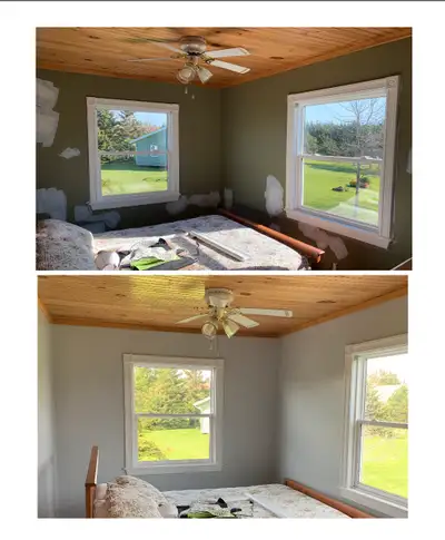 Professional painter painting, View more