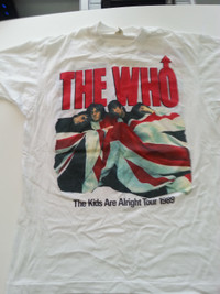 The Who Official t-shirt from the 1989