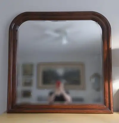 Elegant Large Vintage Wall Mirror, View more