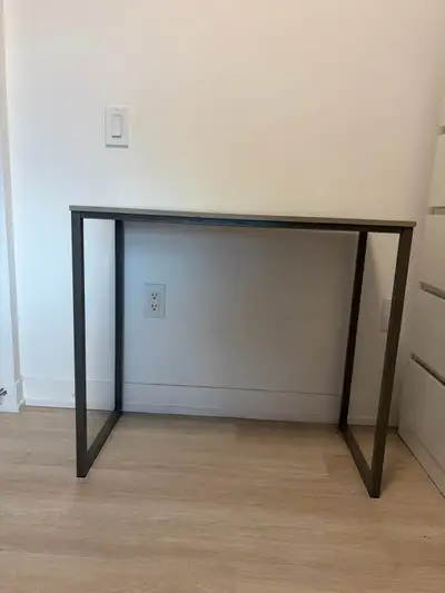 Modern look side table - Metal legs , View more