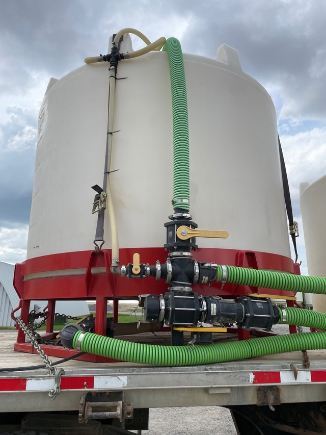 2001 Dopeker Step Deck Sprayer Trailer Farming Equipment Regina