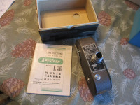 1949 KEYSTONE K-36 8mm MOVIE FILM CAMERA $20 INSTRUCTIONS PLUS +