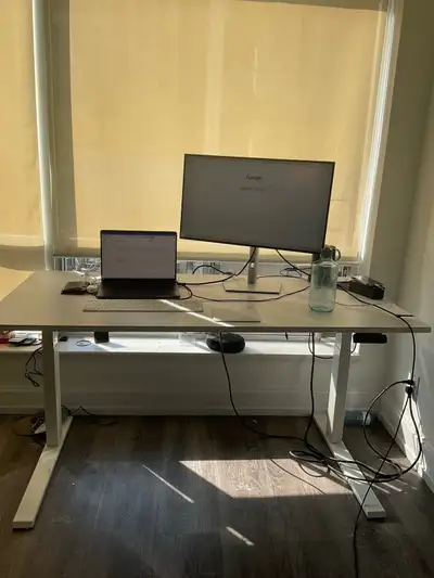 Humanscale height adjustable WFH standing desk - 48x24, View more