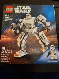 Starwars lego mech  storm trooper