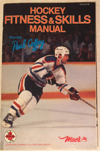 Paul Coffey 1985 hockey manual*rare Edmonton Oilers collectible!