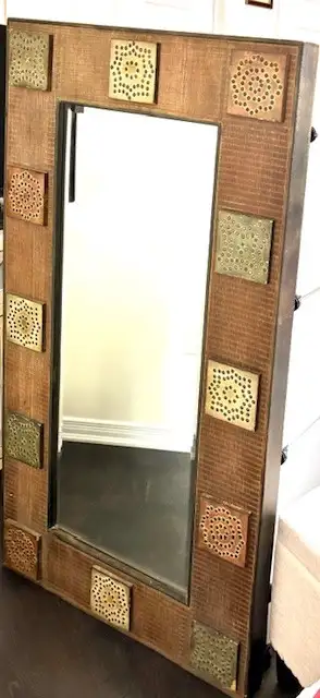 Wooden Frame Foyer Mirror628637321278741213