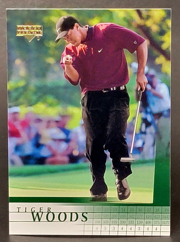 Upper Deck GOLF ... 2001 box ... possible TIGER WOODS Rookie !!! in Arts & Collectibles in City of Halifax - Image 3