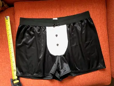 Men''s tuxedo / wedding boxers, View more