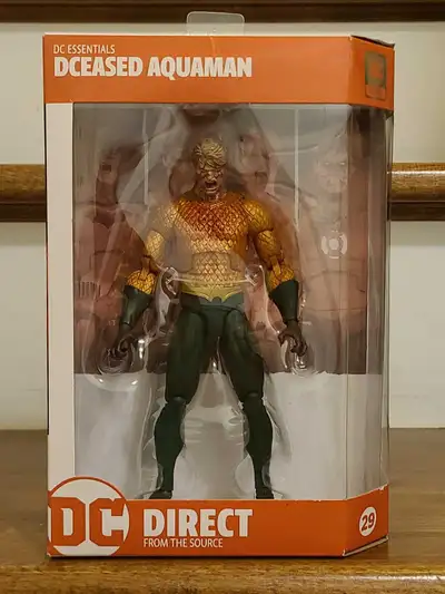 DC Essentials DCeased Aquaman Action Figure, View more