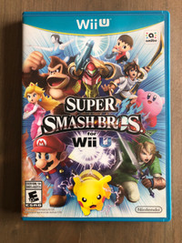 Super Smash Bros Wii U CIB Nintendo WiiU