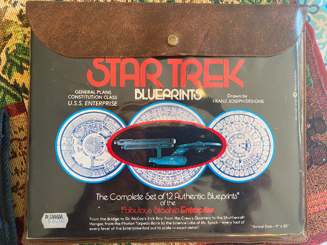 Star Trek Blueprints in Hobbies & Crafts in St. Albert