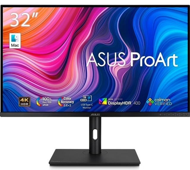 ASUS ProArt Display 32” 4K HDR Monitor (PA329CV) - UHD (3840 x 2 in Other in City of Toronto
