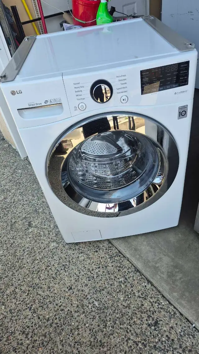 LG washer and Frigidaire 