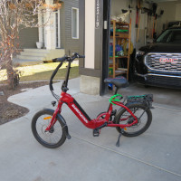 Foldable adult electric bike