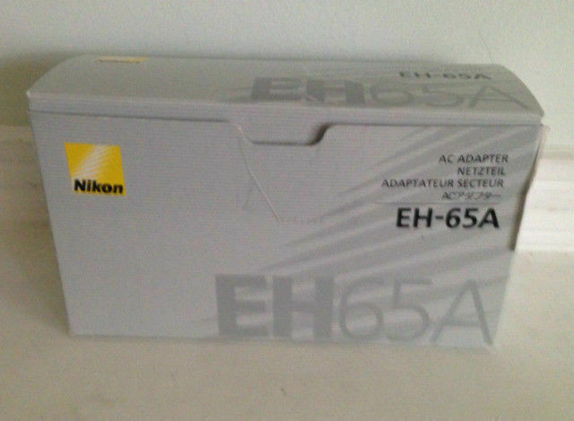 NEW Nikon EH-65A AC Adapter for Nikon Coolpix camera for SELL in Cameras & Camcorders in Markham / York Region