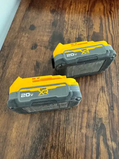 DeWalt 20V Batteries, View more