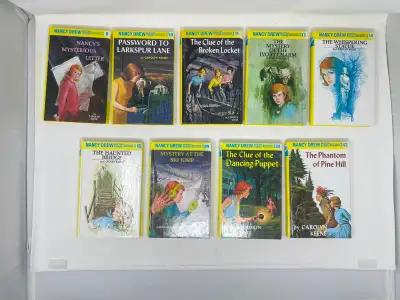 Nancy Drew Hardcover books, View more