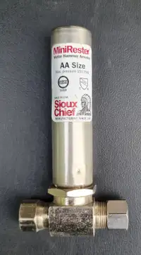 New Sioux    Chief Minirester  AA Size Water Hammer Arrester