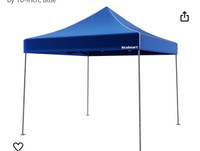 Stalwart Pop-Up Instant Lightweight Canopy Tent, 10-Inch by 10-I