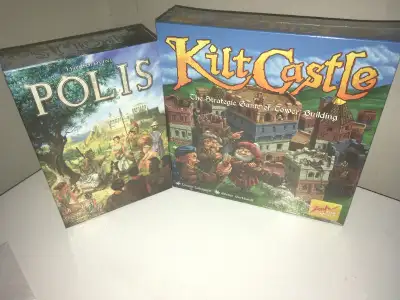 New Strategy Board Games Kilt Castle Game or Polis (Sealed), View more