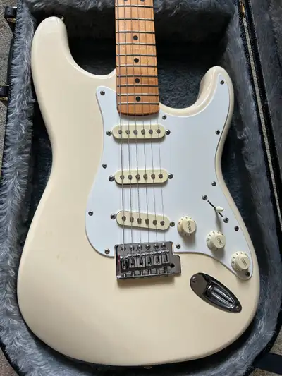 1995 Fender Black Label Stratocaster with a HSC, View more