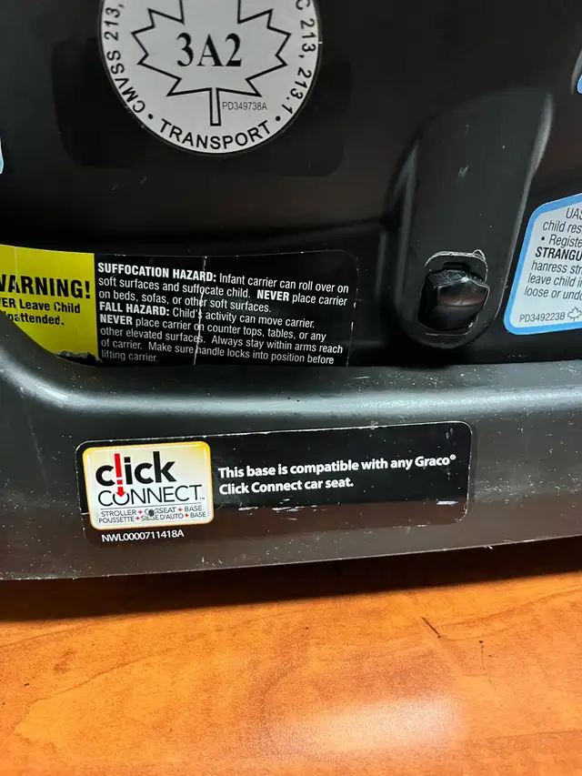 Graco Car Seat (Used) in Strollers, Carriers & Car Seats in City of Toronto - Image 4