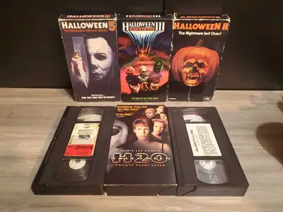 Halloween VHS Lot of 6  Horror Slasher, View more