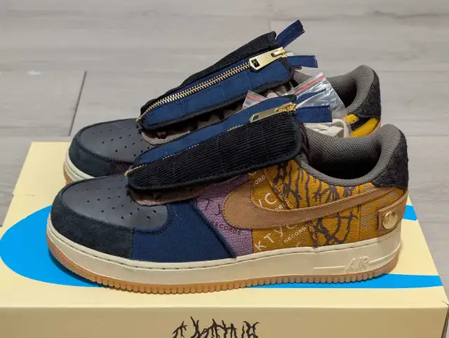 DS Nike x Travis Scott Cactus Jack Air Force 1 Low - Size 10.5 in Men's Shoes in Mississauga / Peel Region - Image 4